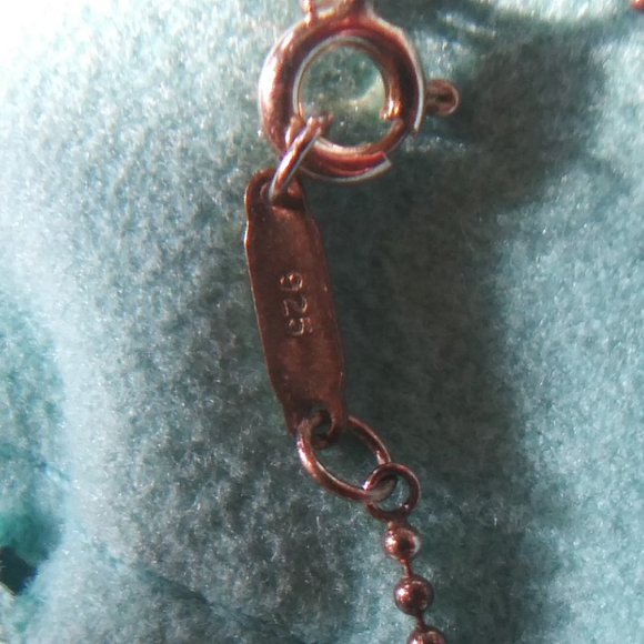 Tiffany & Co. MOM Heart Necklace, Sterling Silver. IOB - Picture 4 of 6